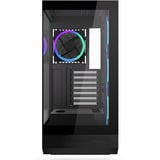 ENDORFY Fishtank 6000 Corona boîtier midi tower Noir | 2x USB-A | 1x USB-C | RGB | Verre Trempé
