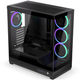 ENDORFY Fishtank 6000 Corona boîtier midi tower Noir | 2x USB-A | 1x USB-C | RGB | Verre Trempé