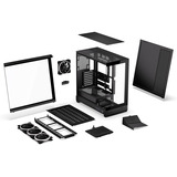 ENDORFY Fishtank 6000 Corona boîtier midi tower Noir | 2x USB-A | 1x USB-C | RGB | Verre Trempé