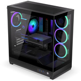 ENDORFY Fishtank 6000 Corona boîtier midi tower Noir | 2x USB-A | 1x USB-C | RGB | Verre Trempé