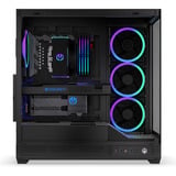 ENDORFY Fishtank 6000 Corona boîtier midi tower Noir | 2x USB-A | 1x USB-C | RGB | Verre Trempé