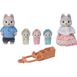 EPOCH Sylvanian Families - Famille Husky, Jouets de construction 