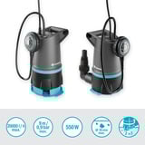 GARDENA Pompe submersible eau claire/eaux usées 20000 BASIC, Pompe submersible et pression Gris/Noir