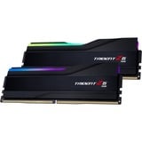 G.Skill 32 Go DDR5-6400 Kit, Mémoire vive Noir (Mat), F5-6400J3239G16GX2-TZ5RK, Trident Z5 RGB, XMP