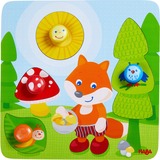 HABA Fox Puzzle avec cadre 4 pièce(s) Art 4 pièce(s), Art, 1 an(s)