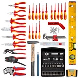 KNIPEX 00 21 06, Set d'outils Noir