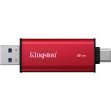 Kingston Dual Portable 2 TB SSD externe Rouge/Noir