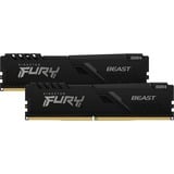 Kingston FURY 32 Go DDR4-3200 Kit, Mémoire vive Noir, KF432C16BBK2/32, Beast, XMP