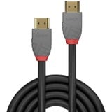 Lindy Câble HDMI Standard Anthra Line, 15m Noir, 15m, 15 m, HDMI Type A (Standard), HDMI Type A (Standard), Compatibilité 3D, 10,2 Gbit/s, Noir, Gris