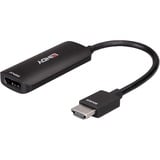 Lindy Convertisseur HDMI 4k60Hz vers DisplayPort 1.2 Noir, 157 m, HDMI Type A (Standard), DisplayPort, Mâle, Femelle, Droit