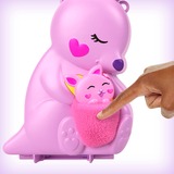 Mattel – Sac Surprises Famille Kangourous, Figurine Animal, 4 an(s), Multicolore, Plastique