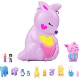 Mattel – Sac Surprises Famille Kangourous, Figurine Animal, 4 an(s), Multicolore, Plastique