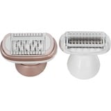 Procter & Gamble Silk-épil 9 Flex 9-030 3D 40 pince(s) Rose, Blanc, Appareil à épiler Blanc/Or rose, Rose, Blanc, 40 pince(s), MicroGrip, Aisselles, Bikini, 0,5 mm, Batterie