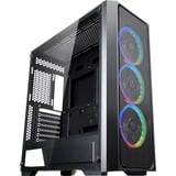RAIJINTEK  boîtier midi tower Noir | 3x USB-A | Window