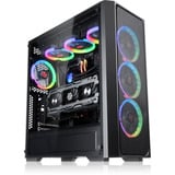 RAIJINTEK  boîtier midi tower Noir | 3x USB-A | Window