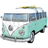 Ravensburger 3D Puzzle Iconics : Volkswagen T1 - Édition Chrome 