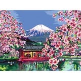 Ravensburger CreArt Leinwand Edition - Japanese Cherry Blossom, Peinture 
