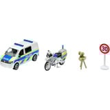 SIKU SUPER VW T6 avec moto de police BMW, Modèle réduit de voiture 