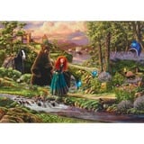 Schmidt Spiele Thomas Kinkade Studios: Disney Dreams Collection - Rebelle, Merida Légende des Highlands, Puzzle 