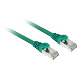 Sharkoon Câble de raccordement SFTP, RJ-45 Cat.7a Vert, 1 mètre, Câble brut