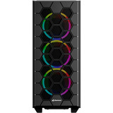 Sharkoon RGB HEX reconditionné boîtier midi tower Noir | 2x USB-A | 1x USB-C | RGB | Window