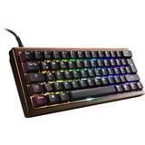 Sharkoon clavier gaming Bois/Noir, Layout DE, Gateron G Pro 3.0 Yellow