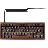 Sharkoon clavier gaming Bois/Noir, Layout DE, Gateron G Pro 3.0 Yellow