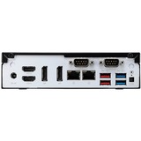 Shuttle Slim PC DH770 , S1700, 2x HDMI, 2x DP , 2x 2.5G LAN, 2x COM, 8x USB, 1x 2.5", 2x M.2, fonctionnement permanent 24/7, attaches VESA, Barebone Noir, S1700, 2x HDMI, 2x DP , 2x 2.5G LAN, 2x COM, 8x USB, 1x 2.5", 2x M.2, fonctionnement permanent 24/7, attaches VESA, 1,35L mini PC, Mini PC type barebone, Intel H770, LGA 1700, DDR5-SDRAM, PCI Express, Série ATA III