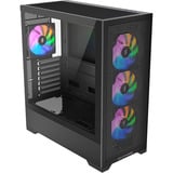 Silentware Core 100 ARGB boîtier midi tower Noir | 2x USB-A | RGB | Verre Trempé