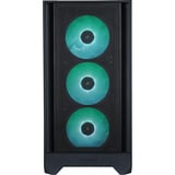 Silentware  boîtier midi tower Noir | 2x USB-A | RGB | Verre Trempé