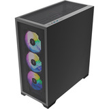 Silentware  boîtier midi tower Noir | 2x USB-A | RGB | Window
