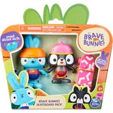 Spin Master Brave Bunnies - Chasse au trésor avec Boo Lapin et Tigre, Figurine 