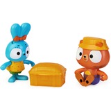 Spin Master Brave Bunnies - Chasse au trésor avec Boo Lapin et Tigre, Figurine 