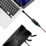 TP-Link UE306 carte réseau Ethernet 1000 Mbit/s Avec fil, USB, Ethernet, 1000 Mbit/s, Noir