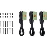 Thermaltake CT120 EX ARGB Sync PC Cooling Fan ventilateurs de boîtier Vert clair, 3 pièces, 120 x 120 x 25 mm, PWM