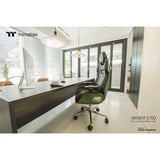 Thermaltake Chaise de gaming ARGENT E700 Glacier White, Siège gaming Blanc/Noir