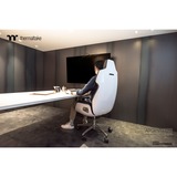 Thermaltake Chaise de gaming ARGENT E700 Glacier White, Siège gaming Blanc/Noir