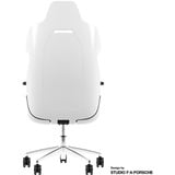 Thermaltake Chaise de gaming ARGENT E700 Glacier White, Siège gaming Blanc/Noir