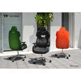 Thermaltake Chaise de gaming ARGENT E700 Glacier White, Siège gaming Blanc/Noir