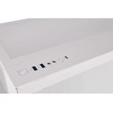 Thermaltake  boîtier midi tower Blanc | 2x USB-A | 1x USB-C | RGB | Window