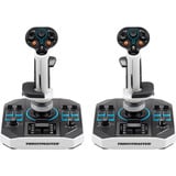 Thrustmaster Soldes 2 HOSAS Space Sim Duo, Manette de jeu Noir/Blanc, Manche à air, PC, Analogique/Numérique, Avec fil, USB, USB Type-C