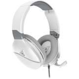 Turtle Beach Casque Recon™ 200 Gen 2 - Blanc casque gaming over-ear Blanc, Avec fil, Gaming, 20 - 20000 Hz, 512,6 g, Casque, Gris, Blanc