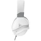Turtle Beach Recon 200 Wit Versterkte Gaming Headset - PS5, PS4, Xbox Series X,S, Xbox One en PC casque gaming over-ear Blanc, PS4, Xbox Series X,S, Xbox One en PC, Avec fil, Gaming, 20 - 20000 Hz, 512,6 g, Casque, Gris, Blanc