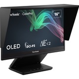 ViewSonic  16" Moniteur  Noir (Mat)