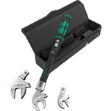 Wera 9530 Jeu de clés dynamométriques pour pompes à chaleur/climatiseurs, Clé dynamométrique Noir/Vert, 4 pièces