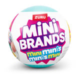 ZURU Capsule Mini Brands Fill the Fridge Mini Minis série 1, Figurine Mini Brands Capsule Fill the Fridge Mini Minis série 1, 8 an(s), Multicolore, Plastique