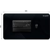be quiet! Tapis de souris XL, Tapis de souris gaming Noir