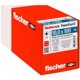 fischer Vis à bois PowerFast II 10,0x100 tête disque TX 