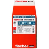 fischer Vis à bois PowerFast II 10,0x100 tête disque TX 