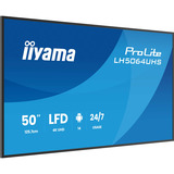 iiyama LH5064UHS-B1AG, Affichage public Noir (Mat)
